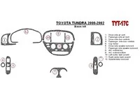 Toyota Tundra 2000-2002 2 et 4 portes, ensemble de base, ensemble de 12 pièces Kit de garniture de tableau de bord intérieur BD Toyota Tundra 2000-2002 2 et 4 portes, ensemble de base, ensemble de 12 pièces Kit de garniture de tableau de bord intérieur BD