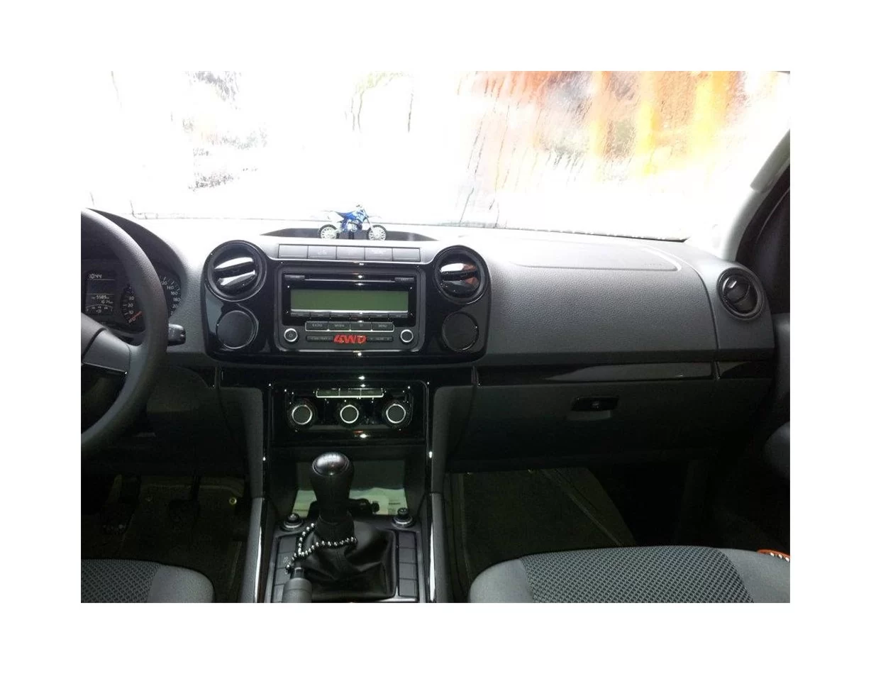 Volkswagen Amarok 01.2011 Inleg dashboard Interieurset aansluitend en pasgemaakt op he 35 -Teile - 1