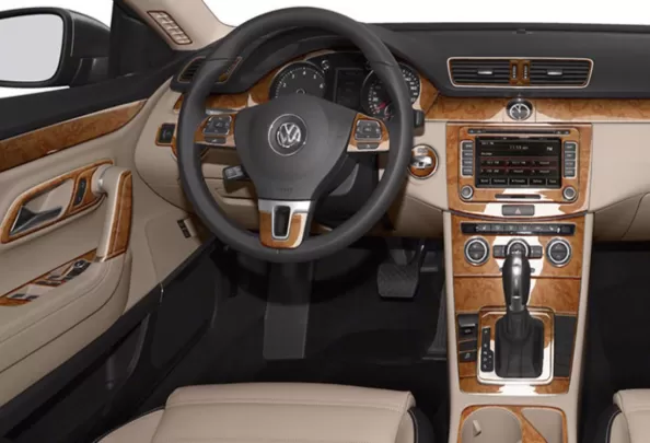 Volkswagen Passat B7 2012-2015 Kit de garniture de tableau de bord intérieur 3D Dash Trim Dekor 45-Parts - 1 Volkswagen Passat B7 2012-2015 Kit de garniture de tableau de bord intérieur 3D Dash Trim Dekor 45-Parts - 1