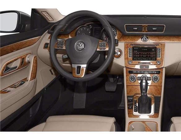Volkswagen Passat B7 2012-2015 Inleg dashboard Interieurset aansluitend en pasgemaakt op he 45 -Teile - 1