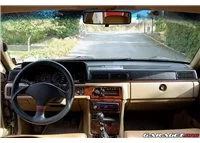 Volvo 740 760 1982 – 1992 Kit de garniture de tableau de bord intérieur 3D Dash Trim Dekor 18 pièces - 1