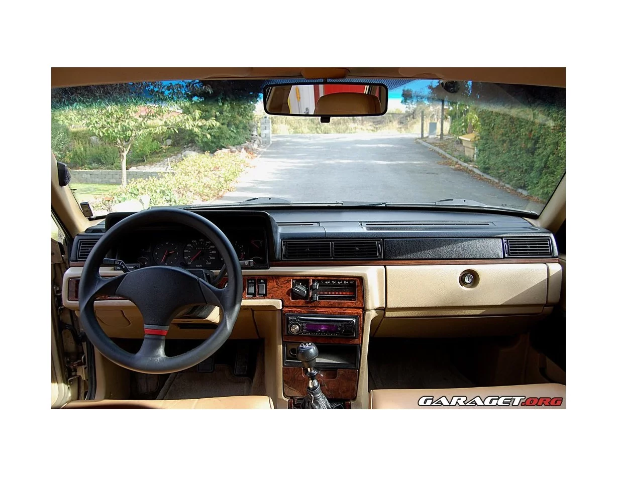 Volvo 740 760 1982 – 1992 Kit de garniture de tableau de bord intérieur 3D Dash Trim Dekor 18 pièces - 1