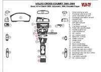 Volvo Cross Country 2001-2004 basisset, met compacte cassettespeler, OEM-conform BD-dashboardbekledingsset interieur - 1