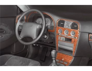 Volvo S 40-V 40 03.96-03.00 3D Interior Dashboard Trim Kit Dash Trim Dekor 18-Parts - 1 - Interior Dash Trim Kit