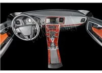 Volvo S 60 01.2012 Kit de garniture de tableau de bord intérieur 3D Décoration de tableau de bord 12 pièces - 1