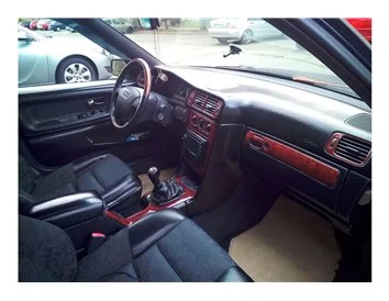 Volvo S 70-V 70 02.97-12.99 Kit de garniture de tableau de bord intérieur 3D Dash Trim Dekor 13-Parts - 1