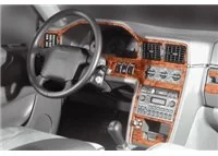 Volvo S 90-V 90 12.96-03.98 Kit de garniture de tableau de bord intérieur 3D Dash Trim Dekor 17-Parts - 1