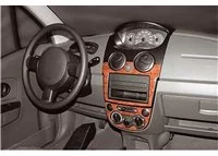 Chevrolet Matiz-Spark 02.2005 Kit de garniture de tableau de bord intérieur 3D Dash Trim Dekor 3-Parts - 1 Chevrolet Matiz-Spark 02.2005 Kit de garniture de tableau de bord intérieur 3D Dash Trim Dekor 3-Parts - 1
