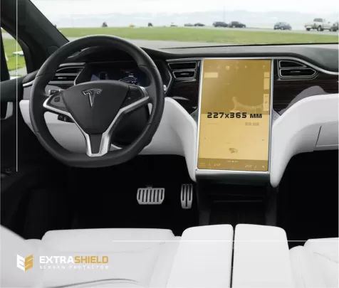 Tesla Model X 2015 - Present Multimedia 17" ExtraShield Screeen Protector - 1 - Interior Dash Trim Kit Tesla Model X 2015 - Present Multimedia 17" ExtraShield Screeen Protector - 1 - Interior Dash Trim Kit