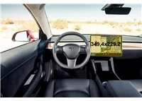 Tesla Model Y 2019 - Present Multimedia 15" ExtraShield Screeen Protector - 1 - Interior Dash Trim Kit