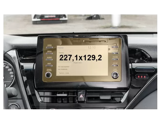 Toyota Camry 2012 - Present climate-control ExtraShield Screeen Protector - 1
