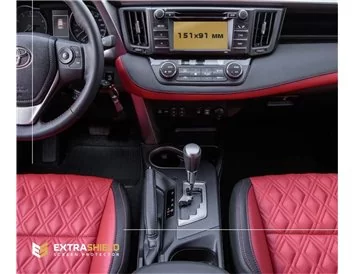 Toyota RAV4 2018 - Present Multimedia 6,5" ExtraShield Screeen Protector - 1