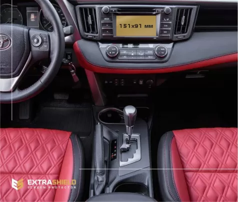 Toyota RAV4 2018 - Present Multimedia 6,5" ExtraShield Screeen Protector - 1