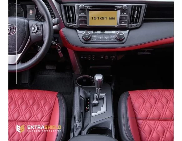 Toyota RAV4 2018 - Present Multimedia 6,5" ExtraShield Screeen Protector - 1