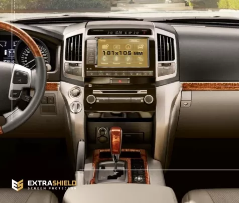 Toyota Land Cruiser 200 2015 - Present Multimedia 9" ExtraShield Screeen Protector - 1 Toyota Land Cruiser 200 2015 - Present Multimedia 9" ExtraShield Screeen Protector - 1