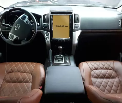 Toyota Land Cruiser 200 2015 - Present Multimedia ExtraShield Screeen Protector - 1 Toyota Land Cruiser 200 2015 - Present Multimedia ExtraShield Screeen Protector - 1