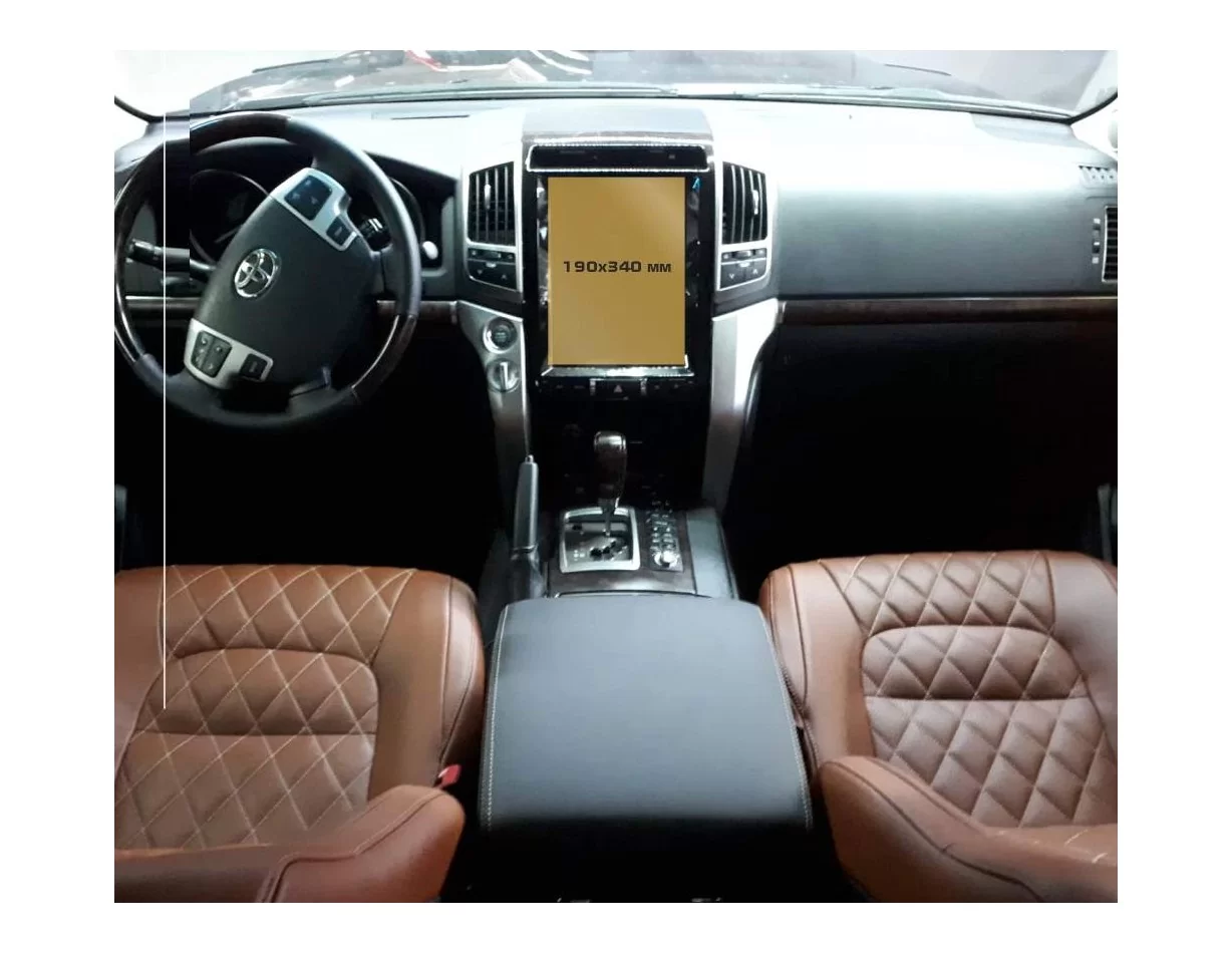 Toyota Land Cruiser 200 2015 - Present Multimedia ExtraShield Screeen Protector - 1