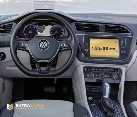 Volkswagen Tiguan (MK2) 2016 - Present Multimedia Composition 6,5" ExtraShield Screeen Protector - 1 Volkswagen Tiguan (MK2) 2016 - Present Multimedia Composition 6,5" ExtraShield Screeen Protector - 1