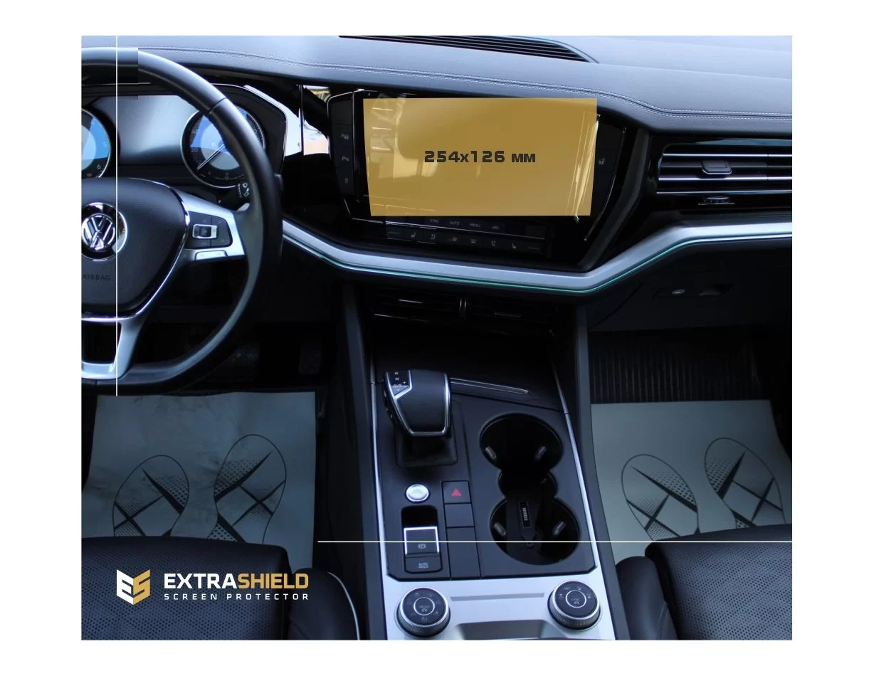 Volkswagen Touareg (CR) 2018 - Present Multimedia 9" ExtraShield Screeen Protector - 1