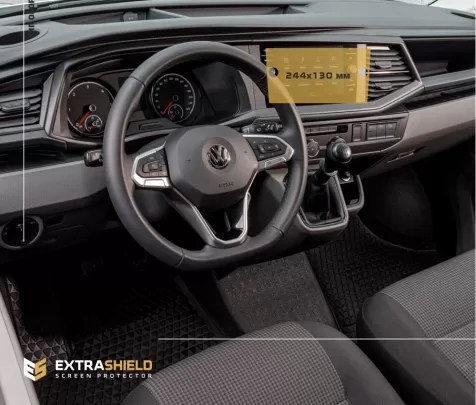Volkswagen Transporter 6.1 2015 - 2019 Multimedia Composition Color 6,5" ExtraShield Screeen Protector - 1 - Interior Dash Trim 