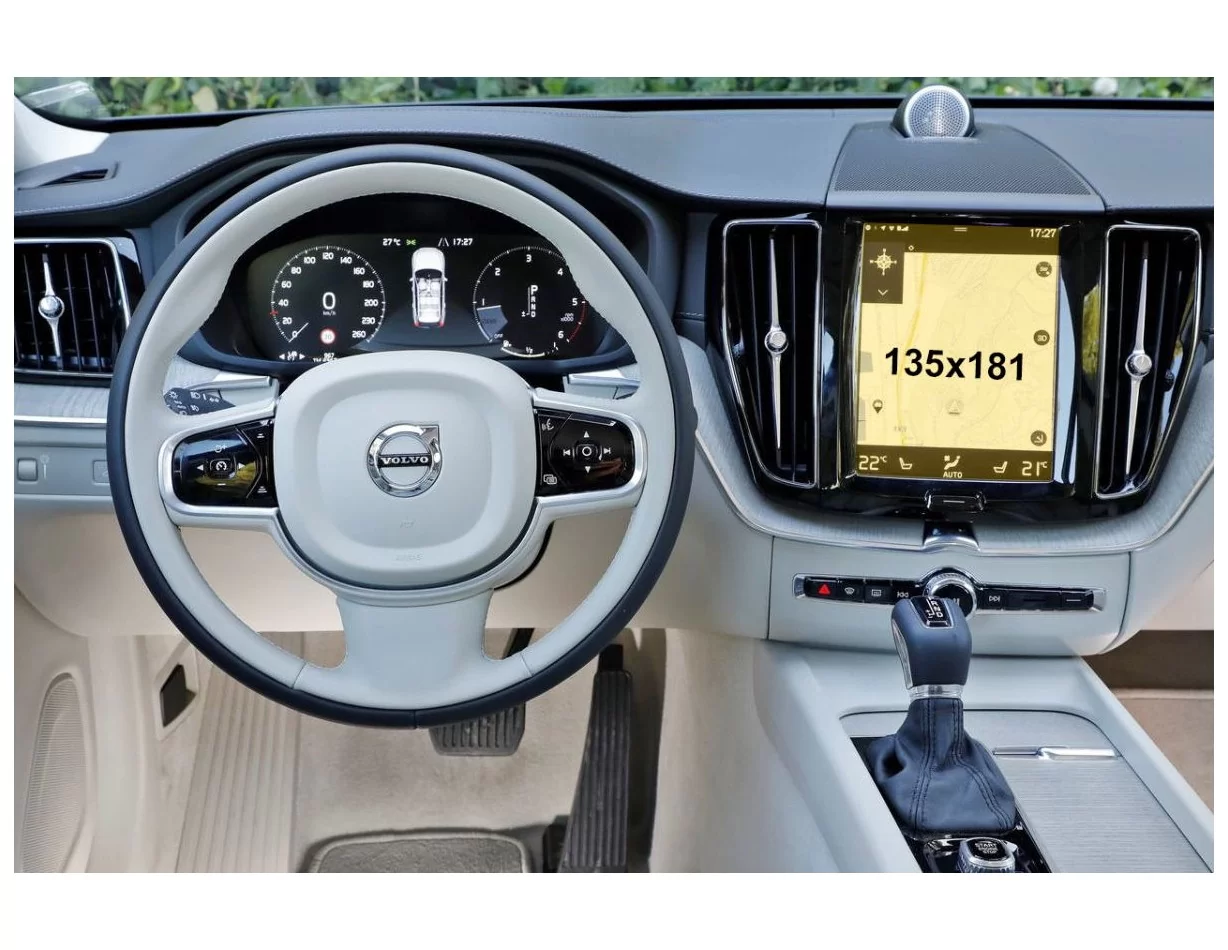 Volvo XC60 2017 - Present Multimedia 9" ExtraShield Screeen Protector - 1