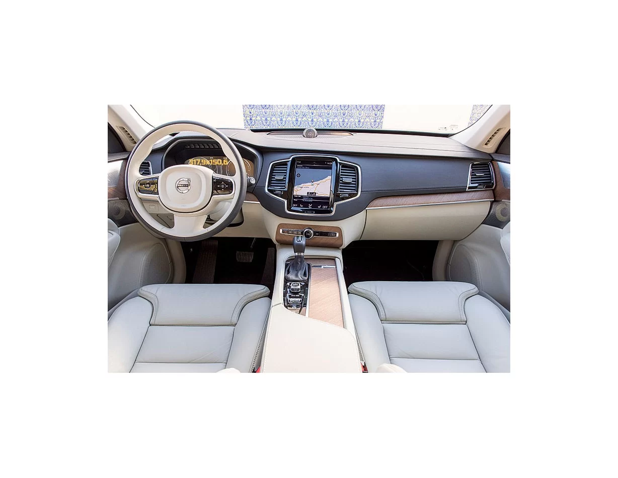 Volvo XC90 2014 - Present Digital Speedometer 12.3" ExtraShield Screeen Protector - 1