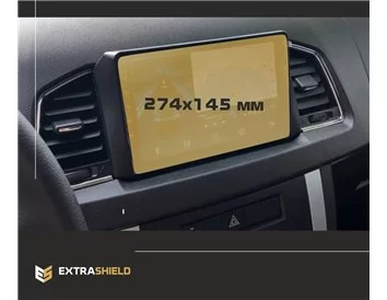 Nissan X-Trail (T32) 2018 - Present HeadUnit Carmedia KR-1030-T8 Nissan X-Trail 2015+ ExtraShield Screeen Protector - 1