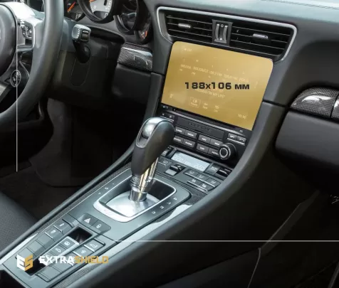 Porsche 911 (991) 2016 - 2020 Multimedia Sound Package Plus 7" ExtraShield Screeen Protector - 1 - Interior Dash Trim Kit Porsche 911 (991) 2016 - 2020 Multimedia Sound Package Plus 7" ExtraShield Screeen Protector - 1 - Interior Dash Trim Kit