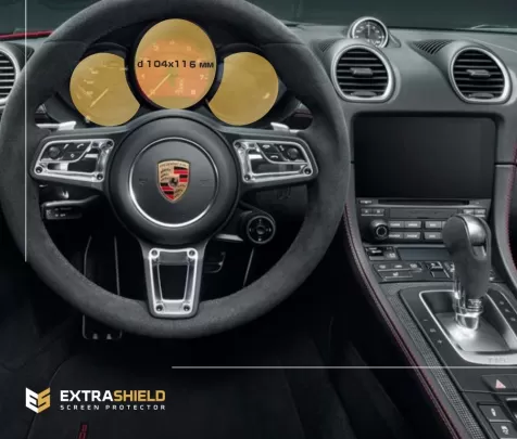 Porsche Cayman 2016 - Present Digital Speedometer 12" ExtraShield Screeen Protector - 1 - Interior Dash Trim Kit Porsche Cayman 2016 - Present Digital Speedometer 12" ExtraShield Screeen Protector - 1 - Interior Dash Trim Kit