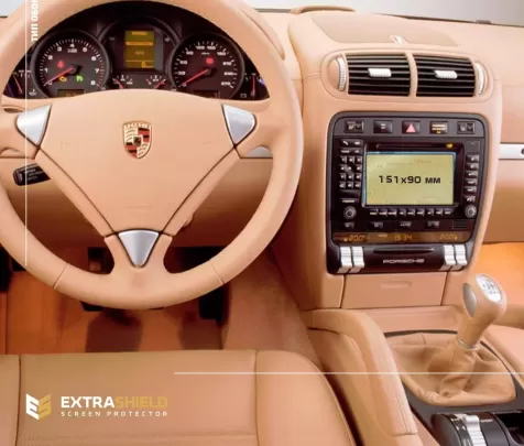 Porsche Cayenne 2010 - 2014 Multimedia 7" ExtraShield Screeen Protector - 1 - Interior Dash Trim Kit Porsche Cayenne 2010 - 2014 Multimedia 7" ExtraShield Screeen Protector - 1 - Interior Dash Trim Kit