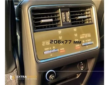 Porsche Cayenne 2017 - Present Rear Climate-Control 10,5" ExtraShield Screeen Protector - 1
