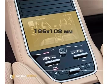 Porsche Panamera II 2017 - Present Rear Climate-Control 10,5" ExtraShield Screeen Protector - 1