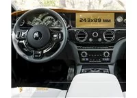 Rolls-Royce Ghost 2014 - 2021 Multimedia 8,8" ExtraShield Screeen Protector - 1
