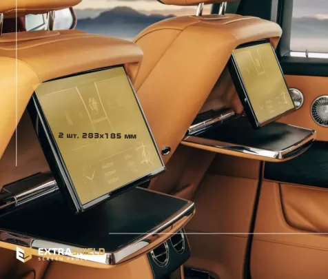 Rolls-Royce Ghost 2020 - Present Passenger monitors (2pcs,) 15" ExtraShield Screeen Protector - 1 Rolls-Royce Ghost 2020 - Present Passenger monitors (2pcs,) 15" ExtraShield Screeen Protector - 1