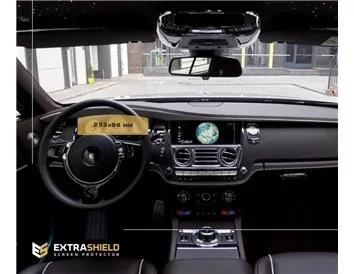 Rolls-Royce Wraith 2013 - Present Digital Speedometer ExtraShield Screeen Protector - 1