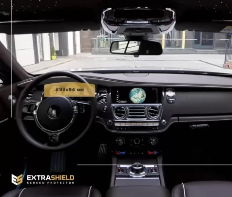 Rolls-Royce Wraith 2013 - Present Digital Speedometer ExtraShield Screeen Protector - 1