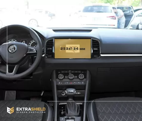 Skoda Karoq (NU7) 2016 - Present Multimedia Columbus 9,2" ExtraShield Screeen Protector - 1