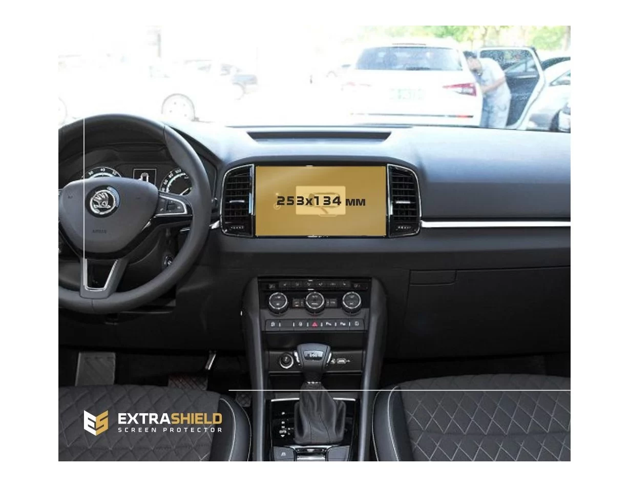 Skoda Karoq (NU7) 2016 - Present Multimedia Columbus 9,2" ExtraShield Screeen Protector - 1