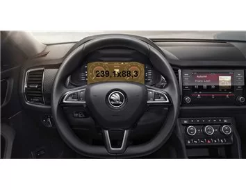 Skoda Kodiaq (NS7) 2016 - Present Digital Speedometer LCD-Digi 10,25" ExtraShield Screeen Protector - 1