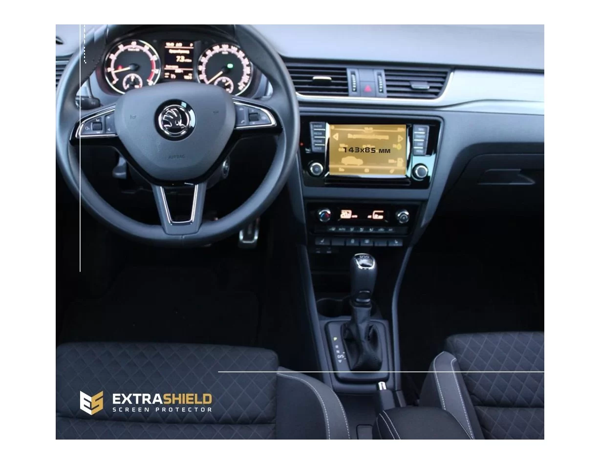 Skoda Octavia (A7) 2016 - Present Multimedia Swing 6,5" ExtraShield Screeen Protector - 1