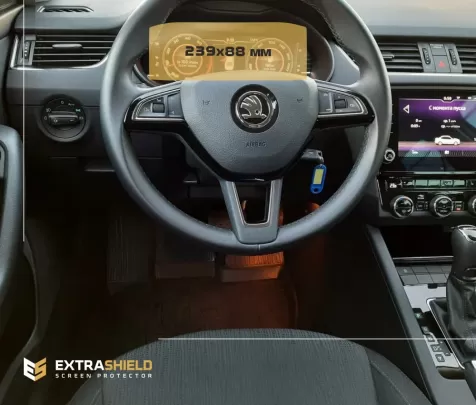 Skoda Octavia (A7) 2019 - Present Digital Speedometer LCD-Digi 10,25" ExtraShield Screeen Protector - 1