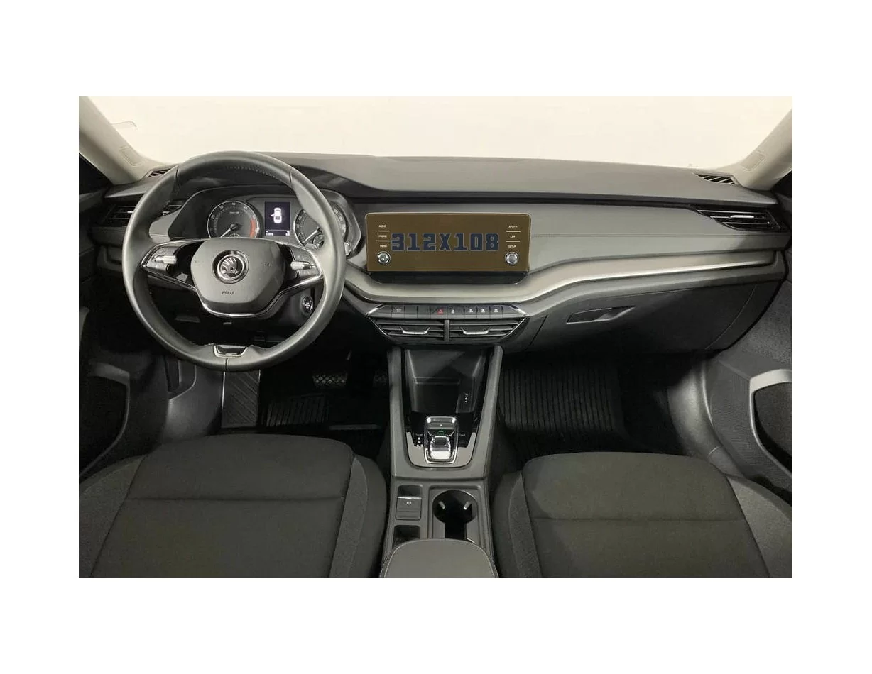 Skoda Octavia (A8) 2020 - Present Multimedia Bolero 10" ExtraShield Screeen Protector - 1