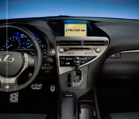 Lexus RX 2012 - 2015 Multimedia 8" ExtraShield Screeen Protector - 1