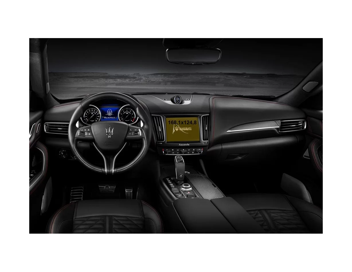 Maserati Levante 2016 - Present Multimedia 8,4" ExtraShield Screeen Protector - 1