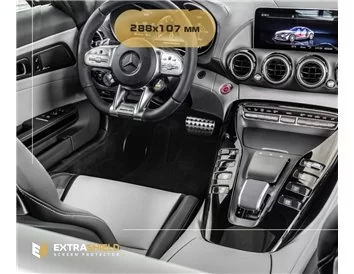 Mercedes-Benz AMG GT (C190/R190) 2016 - 2020 Digital Speedometer 10,25" ExtraShield Screeen Protector - 1