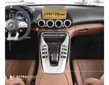 Mercedes-Benz AMG GT (C190/R190) 2016 - 2020 Multimedia 10,3" ExtraShield Screeen Protector - 1