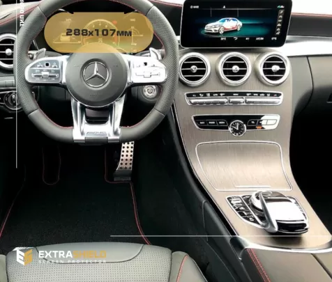 Mercedes-Benz C-class (S206/W206) 2021 - Present Color multifunction display 10.25" ExtraShield Screeen Protector - 1