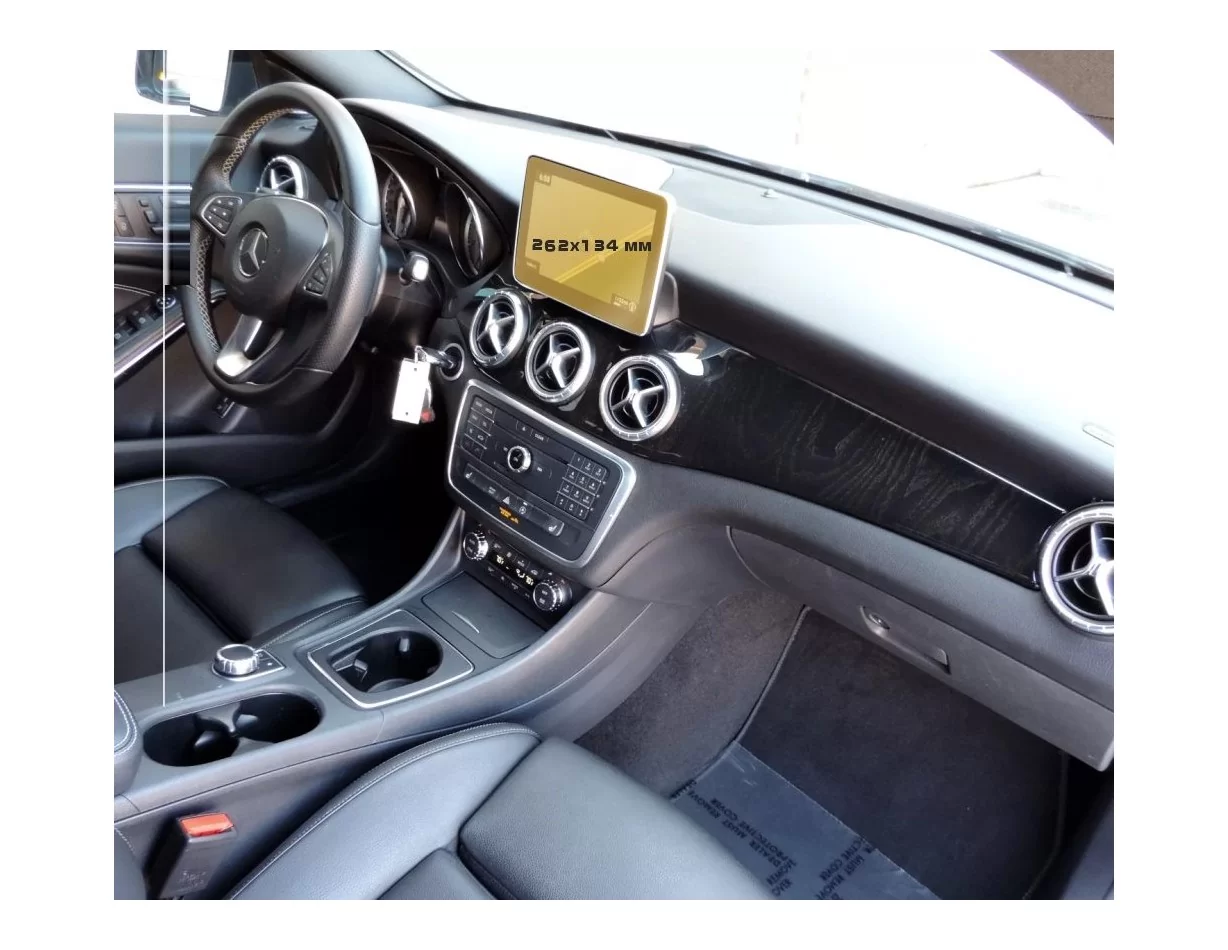 Mercedes-Benz CLA (X117/C117/X117) 2016 - 2019 Multimedia 8" ExtraShield Screeen Protector - 1