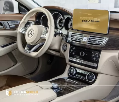 Mercedes-Benz CLS (C218/X218) 2014 - 2017 Multimedia 8" ExtraShield Screeen Protector - 1 - Interior Dash Trim Kit
