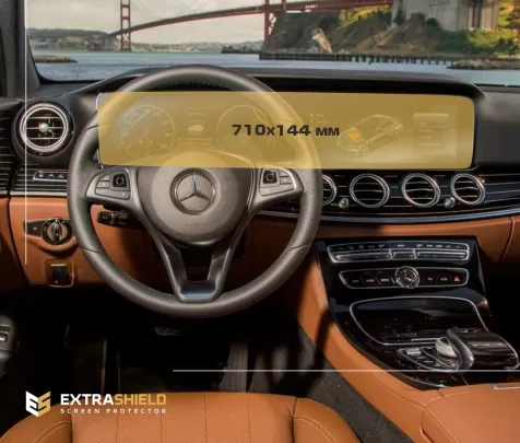 Mercedes-Benz E-class (S213/C238/A238/W213) 2016 - Present Digital Speedometer + Multimedia 12,3" ExtraShield Screeen Protector Mercedes-Benz E-class (S213/C238/A238/W213) 2016 - Present Digital Speedometer + Multimedia 12,3" ExtraShield Screeen Protector